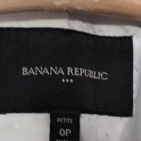 Banana Republic Light Gray Women's Suit Jacket - Picture 2 of 8